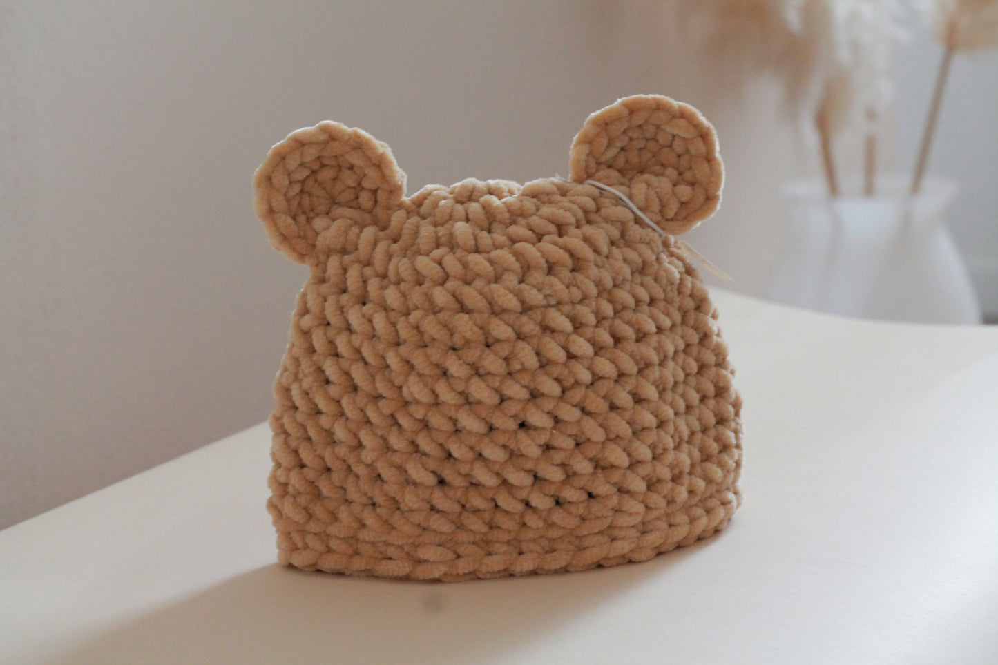 Berrettino 3-6 mesi biscotto