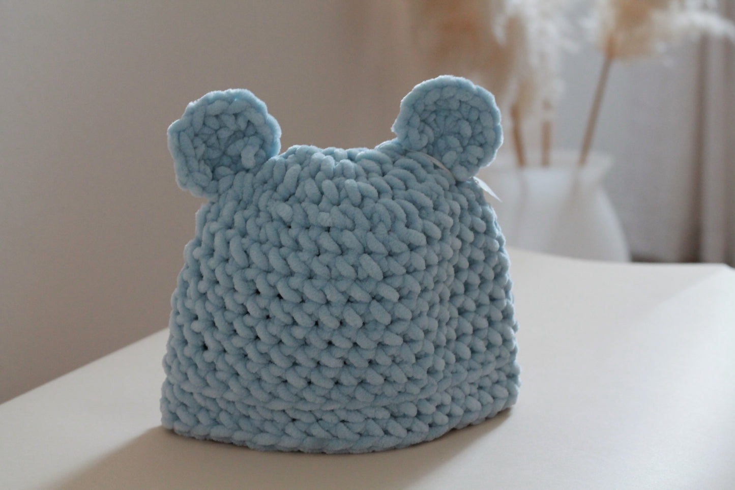 Berrettino 3-6 mesi azzurro