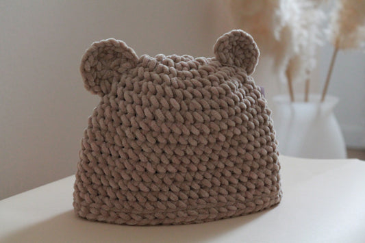 Berrettino 1-3 anni beige