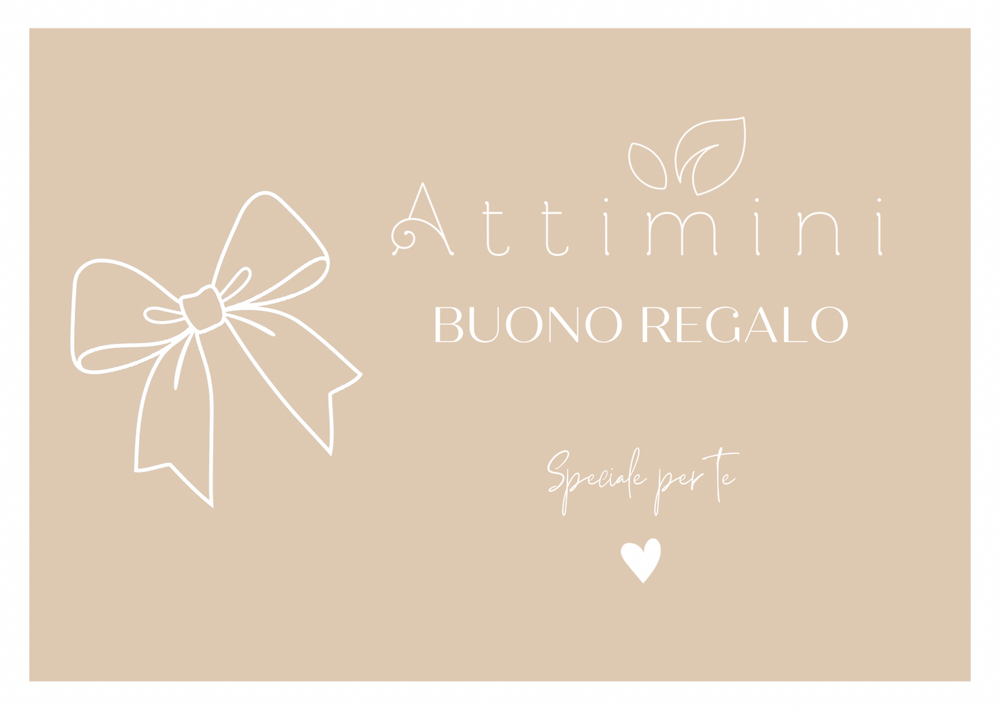 Buono regalo Attimini